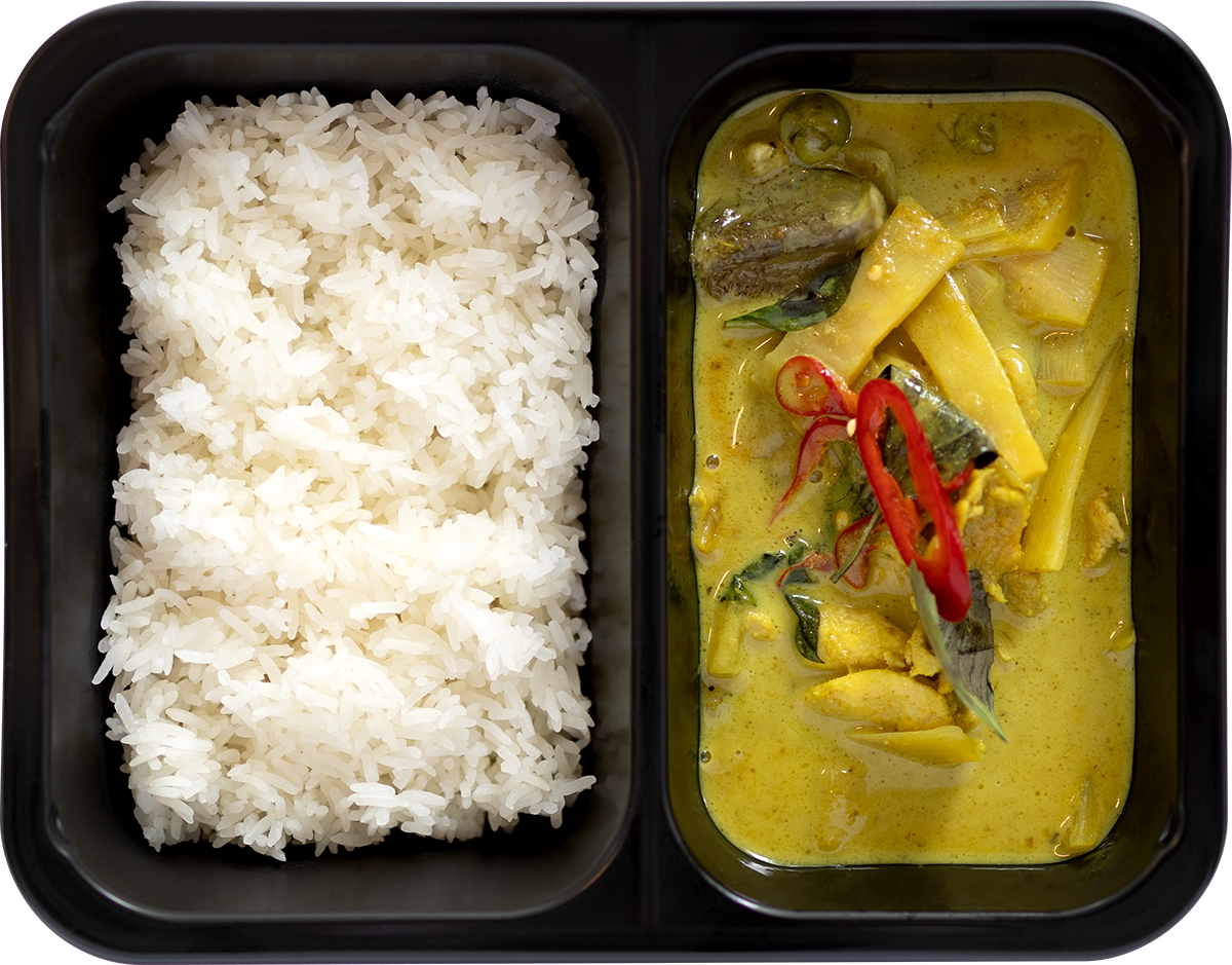 Poulet Curry vert